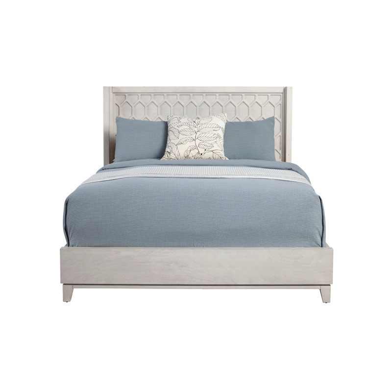 Klinger Panel Headboard Design Bed, Queen