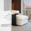 Table d'appoint en forme de C en métal massif-918242519-917338988-926230565