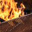 Square Iron Wood Burning Fire Pit-207243325