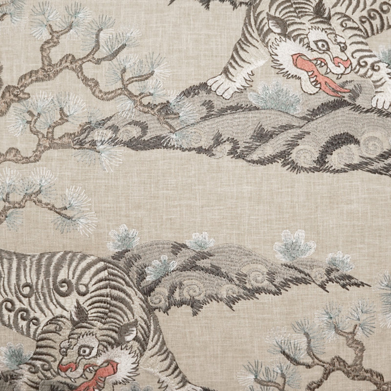 Coussin décoratif Chonburi, Zen, Carré 24 po