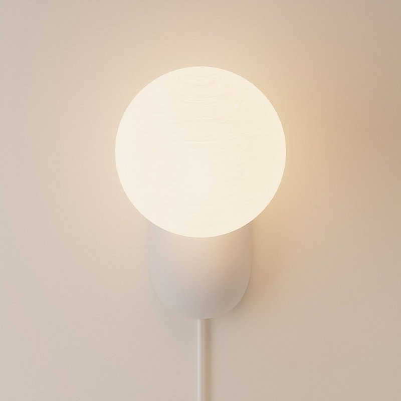 Cantilever Wall Light, Stone
