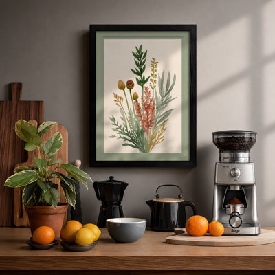 Study Botanical - Framed Print