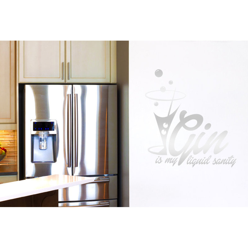 Wall Decal, Shiny Silver