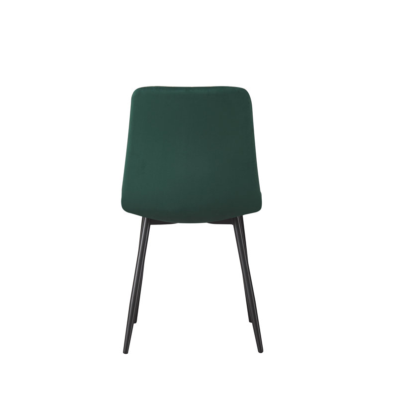 Ashlee Upholstered Dining Chair, Green