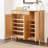 Japanese style popular storage shoe cabinet-263806315