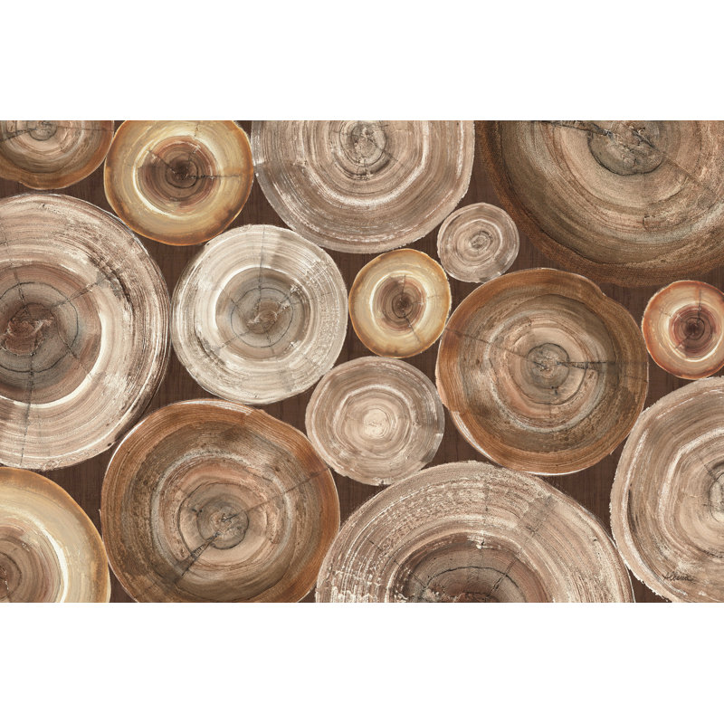 Rings Of Life II - brun, H 20 po x l 30 po