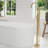 Single Handle Floor Mounted Freestanding Tub Filler with Hand Shower-107823699