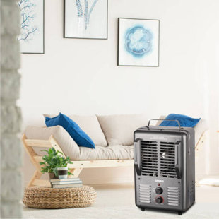Chaufferette portative avec thermostat (pleine grandeur)