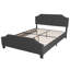 Lit plateforme touffeté-246712875