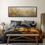 «Orange Green Wildflower», art mural, impression numérique sur toile, art numérique-111653969-111653971