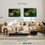 Abstrait "Vagues d'eau", reproduction sur toile-101455981