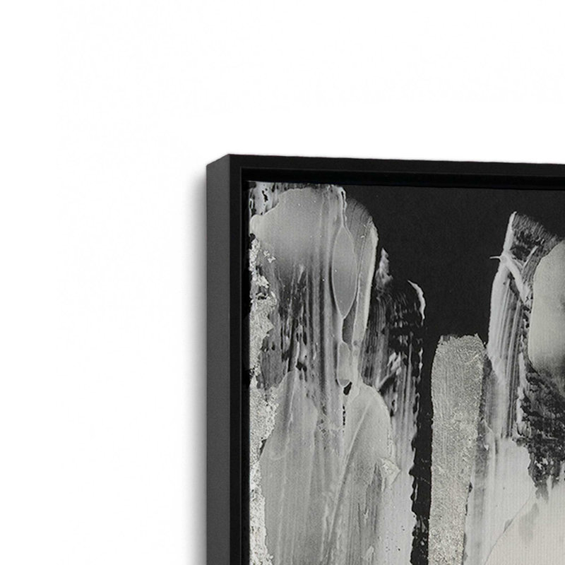 «Structural Dissonance I» par Melissa Wang, reproduction d'art sur toile, «Floater», reproduction encadrée sans passe-par
