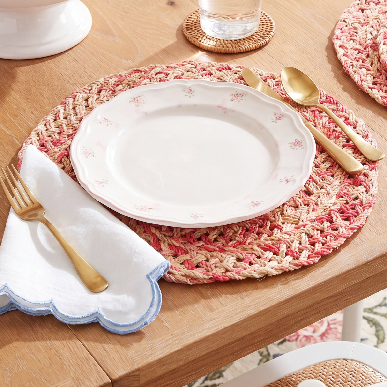 Blakely Placemat, Pink