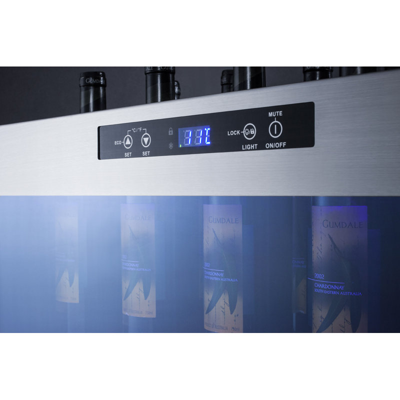 12 Bottle Single Zone Freestanding Wine Refrigerator