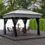 Abri escamotable d'extérieur 11 pi x 11 pi Outsunny