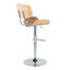 Tabouret de bar réglable pivotant en métal noir Lombardi-1744984078-1744984074