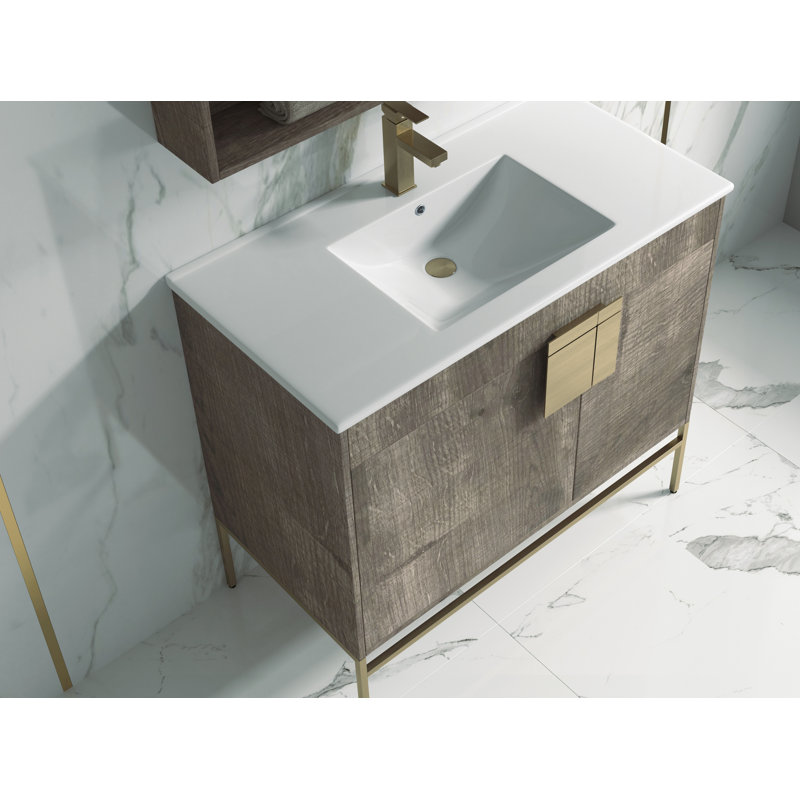 Ensemble de meuble-lavabo simple 40 po Carlisle