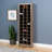 Kahl 36 Pair Shoe Rack, 23.5"W x 72.5"H x 13"D, Tall Shoe Storage Cabinet with 36 Cubbies, Space-Saving Organizer, Drifted Gray-547052401