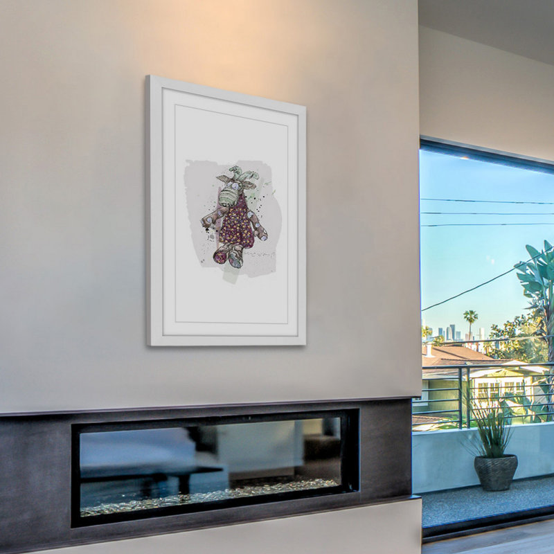 Animals Framed Art, 45" H x 30" W