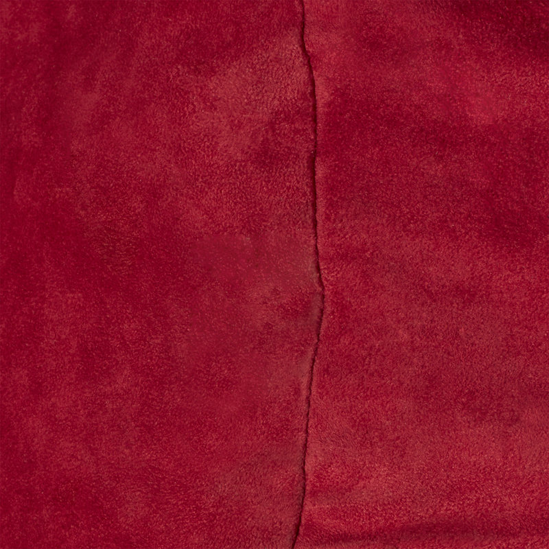 Gros fauteuil à billes et méridienne, Rouge