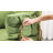 Upholstered Swivel Barrel Chair-1432633812