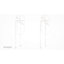 Weymouth Double Handle Wall Mounted Tub Spout Trim with Diverter and Handshower-1088207545