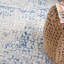 Tapis gris / bleu Bri-1806283843