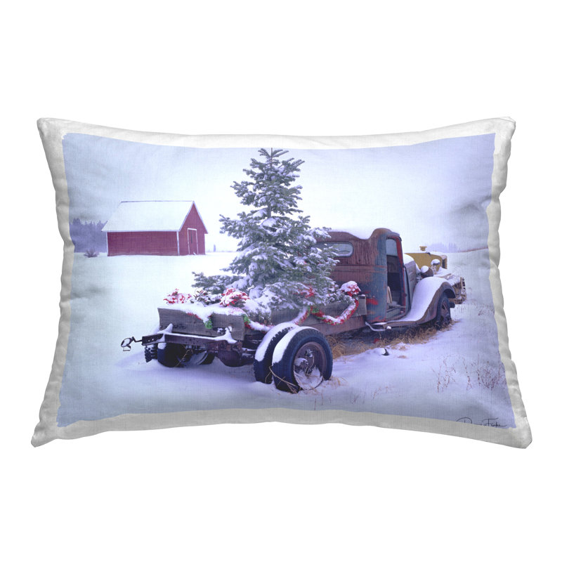Conception de coussin décoratif de Noël arbre de Noël par Dennis Frates