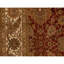 Hand Knotted Wool Area Rug in Red And Ivory