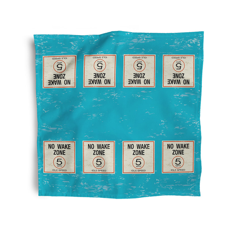Leviner Polyester Square Napkin, Blue