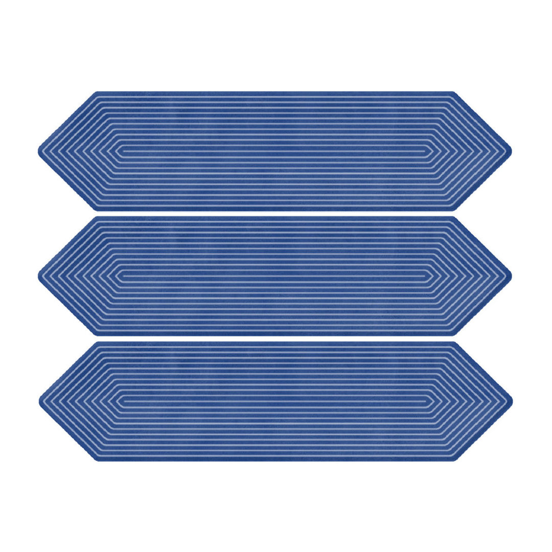 Glazed Ceramic Décor Subway Tile 3"x 12" Giorbello