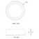 Bodine 1 - Light Unique/Statement Drum LED Flush Mount