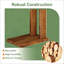 Table de chevet, table de bout et table d'appoint en forme de C
