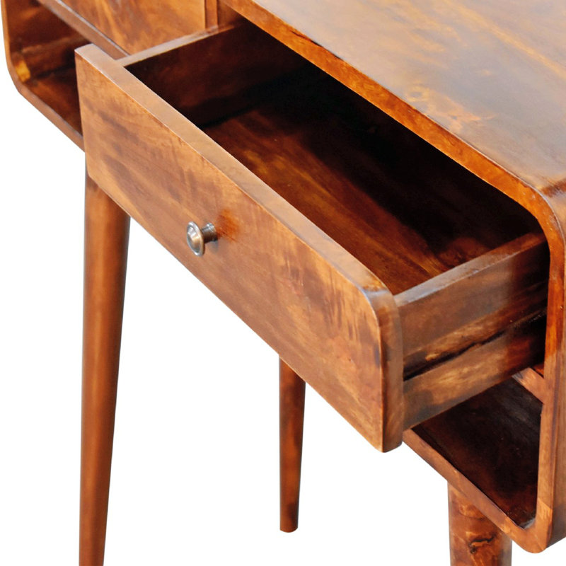 Donatien 35.42'' Solid Wood Console Table