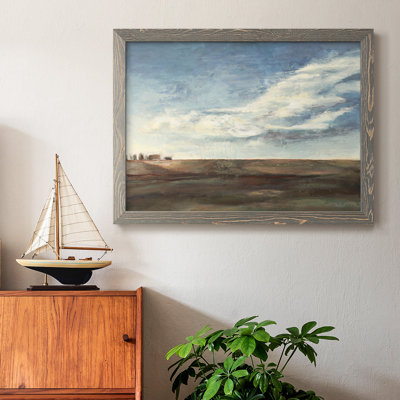 «Coming Storm», peinture sur toile encadrée