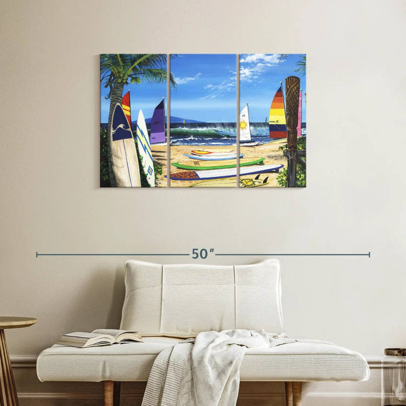 Senne Surf And Sail, 24" H x 38" W