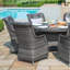 Mitcheldean 6 Seat Round Rattan Dining Set