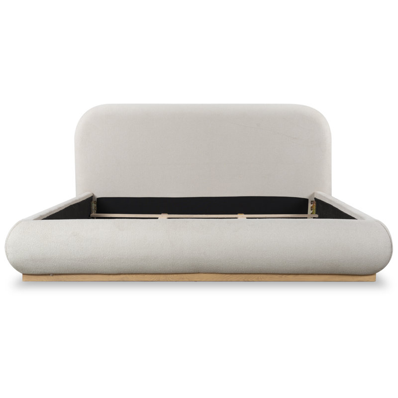 Jennabryanna Boucle Bed, Ivory, King