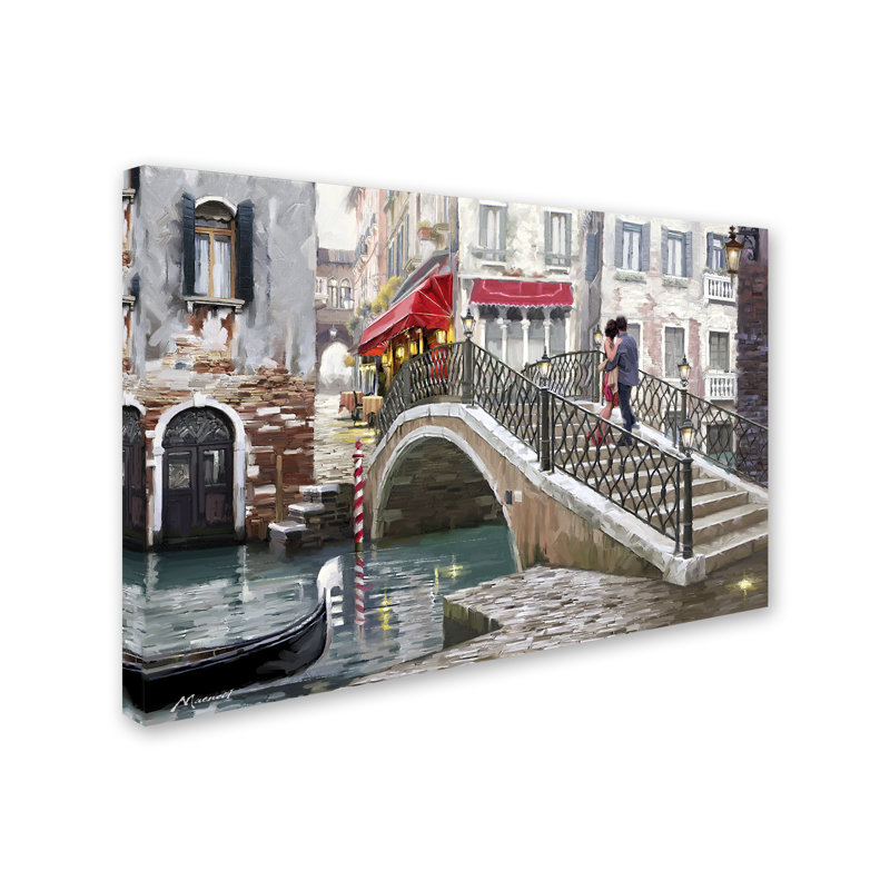 Pont de Venise par The Macneil Studio, reproduction sur toile, H 12 po x l 19 po x p 2 po