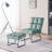 Endri Accent Chair with Ottoman, Lounge Chair with Metal Leg-1901075528-1901075572