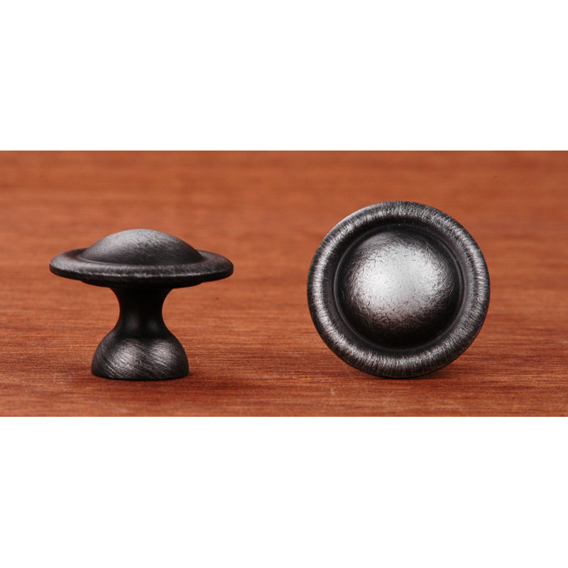 Poignée champignon Smooth Dome CK Series, Petit, Nickel vieilli