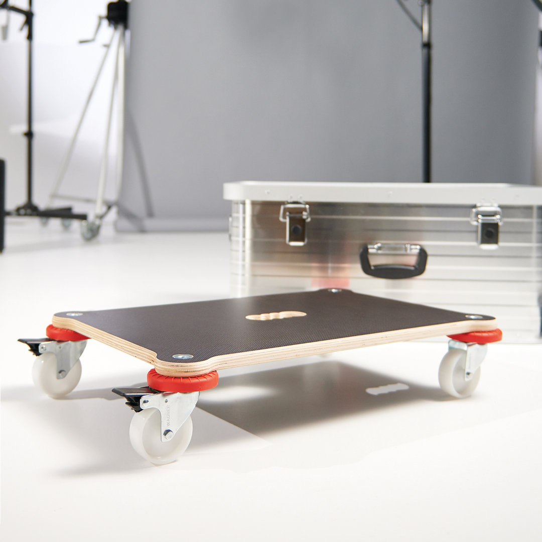 12.3cm H x 60cm W x 40cm D 200kg Furniture Trolley