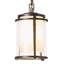 Meridian 1 - Bulb 15.7" H Mains Only Outdoor Hanging Lantern-1805604633