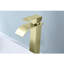 Robinet de lavabo de salle de bain à poignée simple-115827308