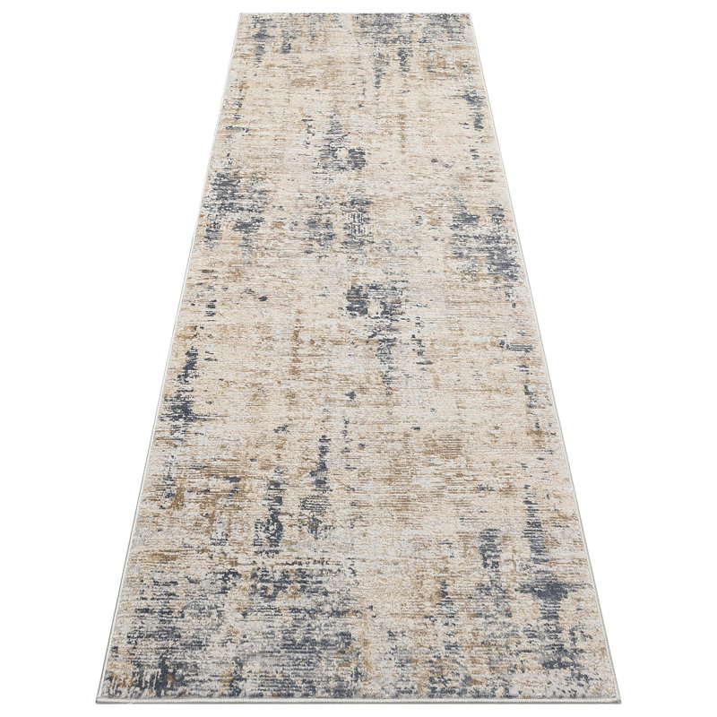 Compas Abstract Area Rug, Runner 80 x 240cm