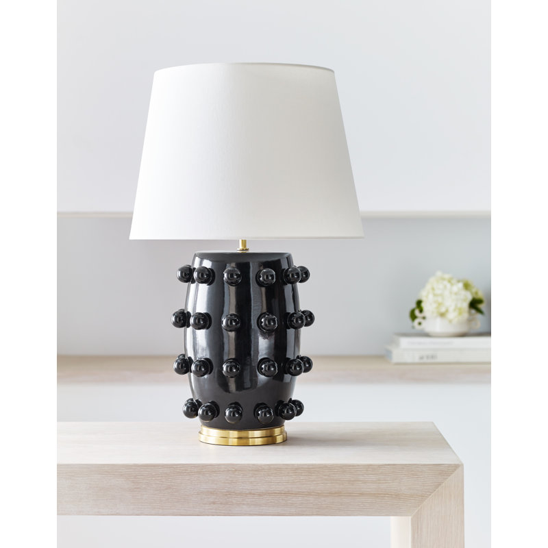 Kelly Wearstler Linden Medium Lamp, Black