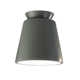 Logan LED Ceramic Empire Outdoor Flush Mount