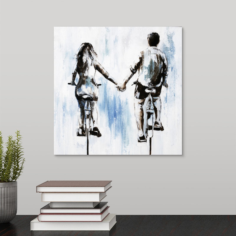 « se déporter sur », peinture sur toile, Toile tendue, H 12 po x l 12 po x p 1,25 po