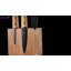 Porte-couteaux magnétique en bois d'acacia Hecef Powerful Magnetic Powerful