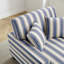 Chaise longue rembourrée en tissu 39,76 po-2002472269